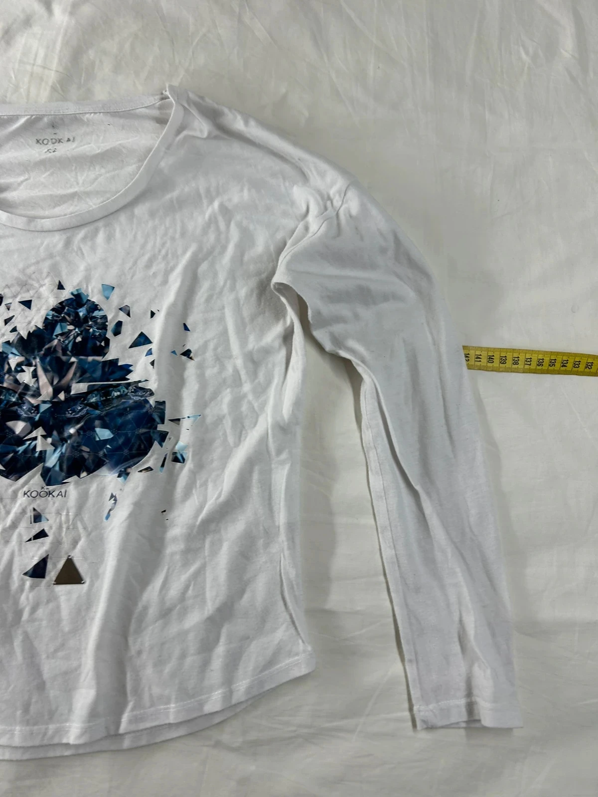 Blusa de mangas longas branca Kookaï tamanho XS – photo 3